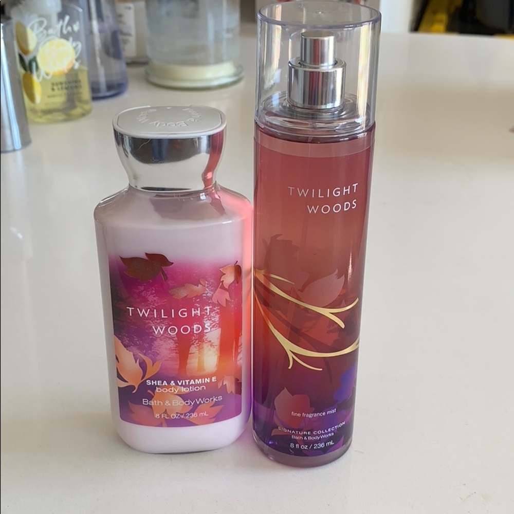 Bath & Body Works Twighlight Woods Bundle